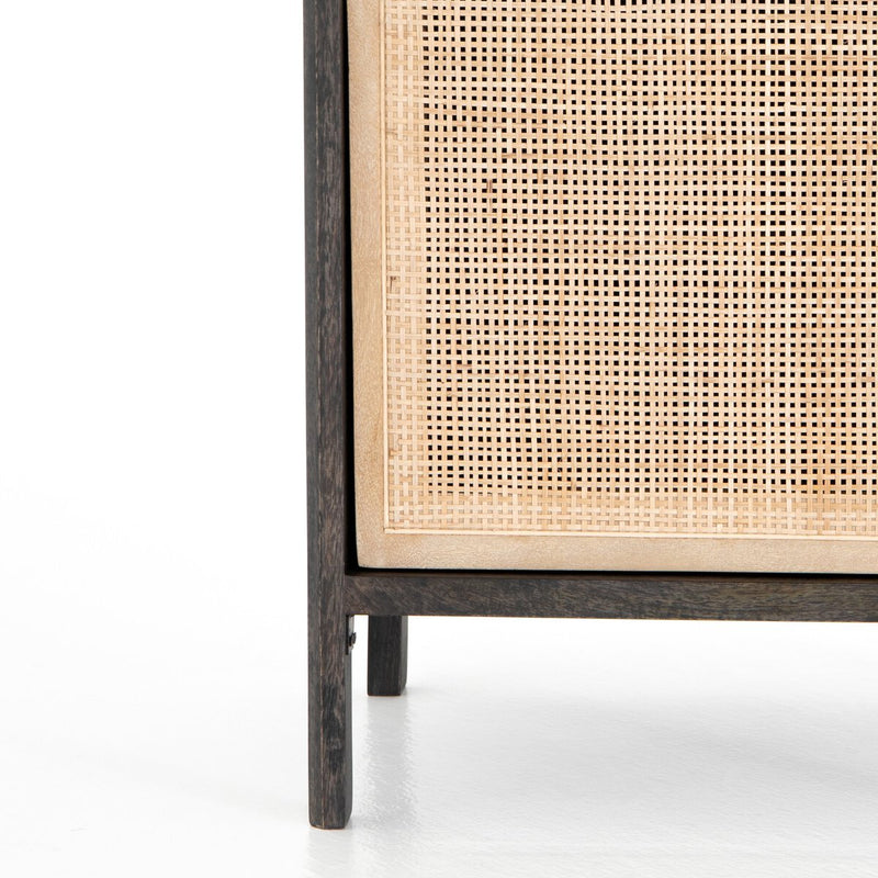 Sydney Nightstand - Black Wash