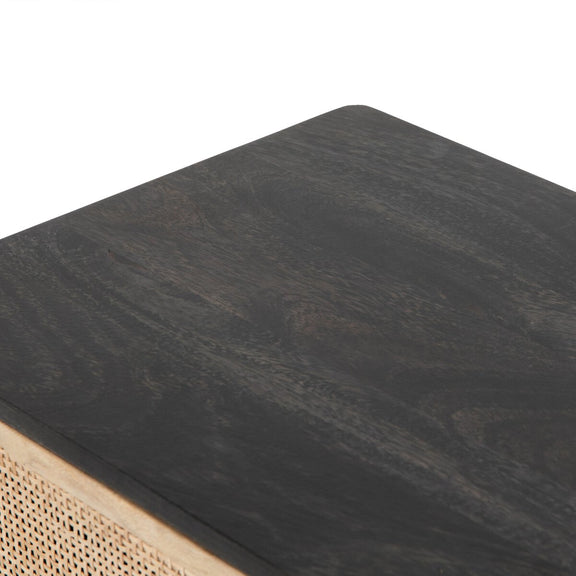 Sydney Nightstand - Black Wash