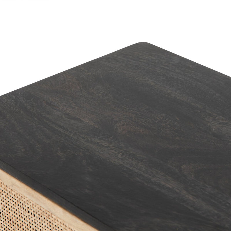 Sydney Nightstand - Black Wash