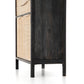 Sydney Tall Dresser - Black Wash Mango