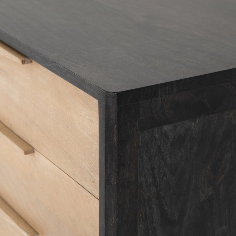 Sydney Tall Dresser - Black Wash Mango
