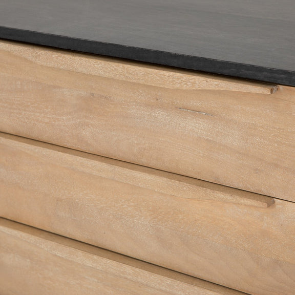 Sydney Tall Dresser - Black Wash Mango