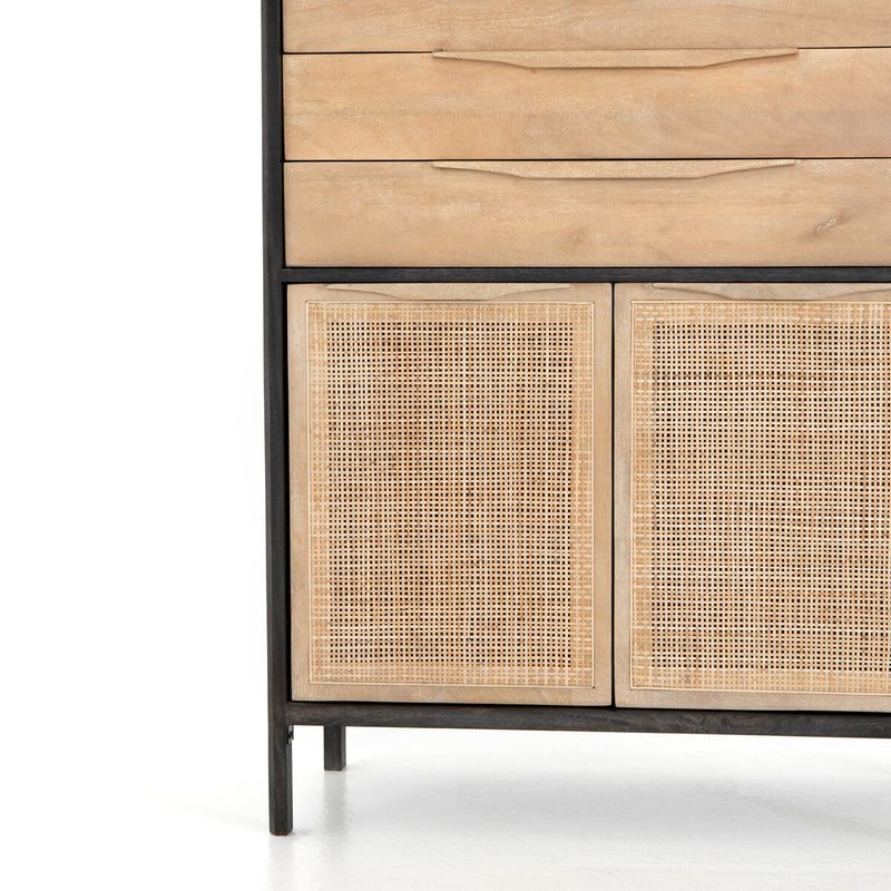 Sydney Tall Dresser - Black Wash Mango