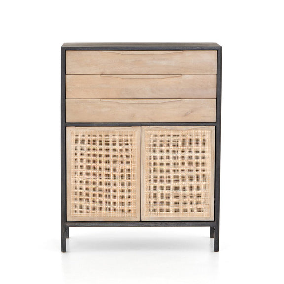 Sydney Tall Dresser - Black Wash Mango