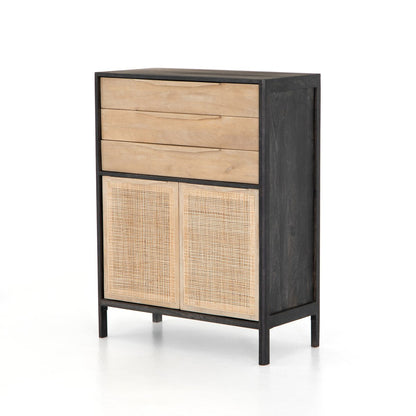 Sydney Tall Dresser - Black Wash Mango