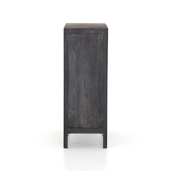 Sydney Tall Dresser - Black Wash Mango