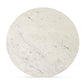 Gage Dining Table - Polished White Marble