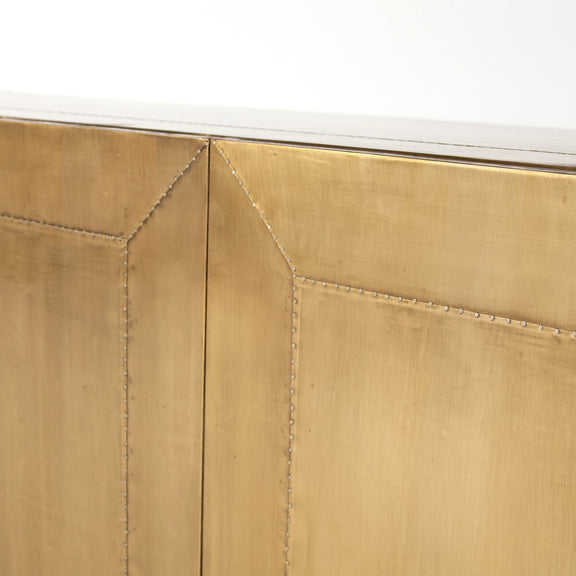 Freda Sideboard - Brushed Brass Clad