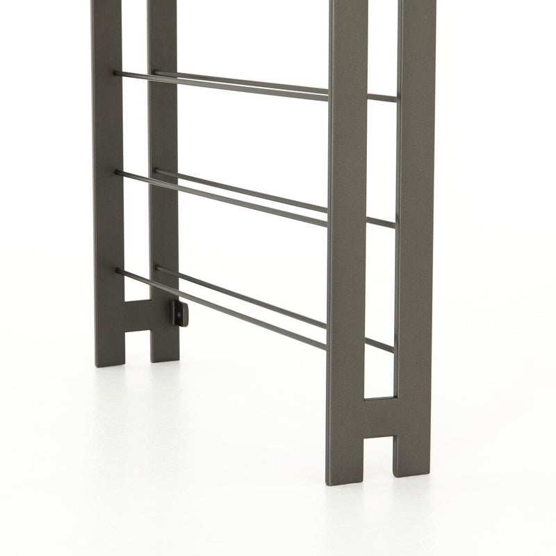 Galloway Wine Rack - Gunmetal