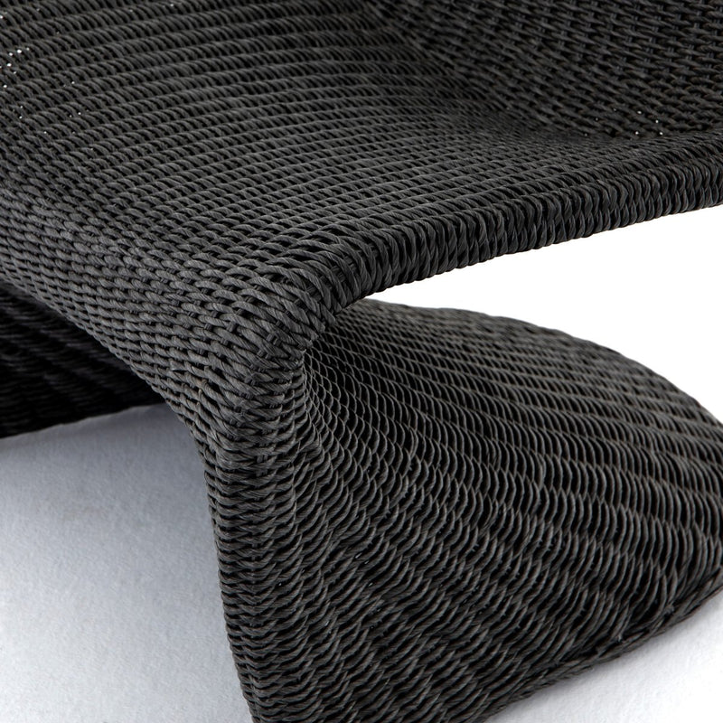 Portia Outdoor Occasional Chair - Vintage Coal
