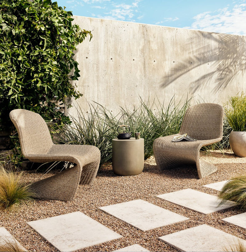 Portia Outdoor Occasional Chair - Vintage White