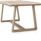 Atherton Outdoor Dining Table - Brown