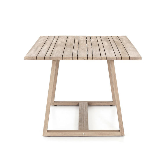 Atherton Outdoor Dining Table - Brown