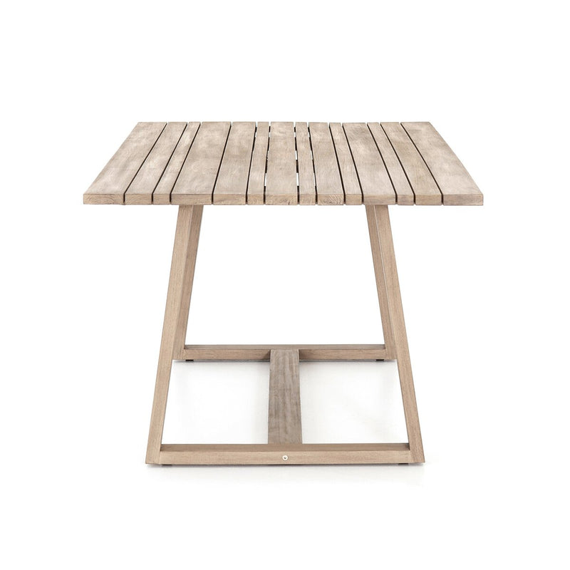 Atherton Outdoor Dining Table - Brown