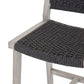 Delano Outdoor Bar + Counter Stool - Weathered Grey