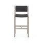 Delano Outdoor Bar + Counter Stool - Weathered Grey