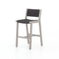 Delano Outdoor Bar + Counter Stool - Weathered Grey
