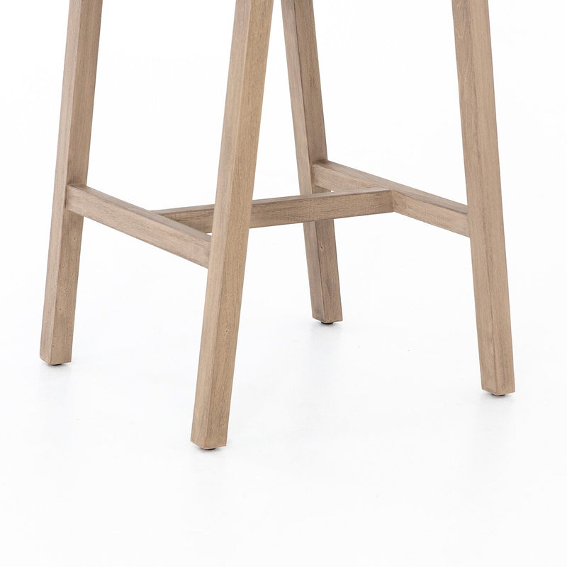 Delano Outdoor Bar + Counter Stool - Washed Brown