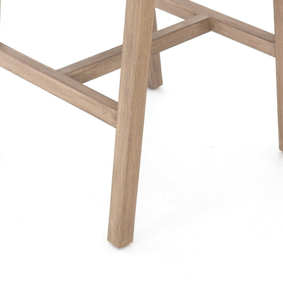 Delano Outdoor Bar + Counter Stool - Washed Brown