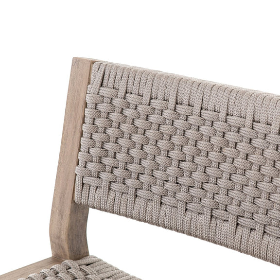 Delano Outdoor Bar + Counter Stool - Washed Brown