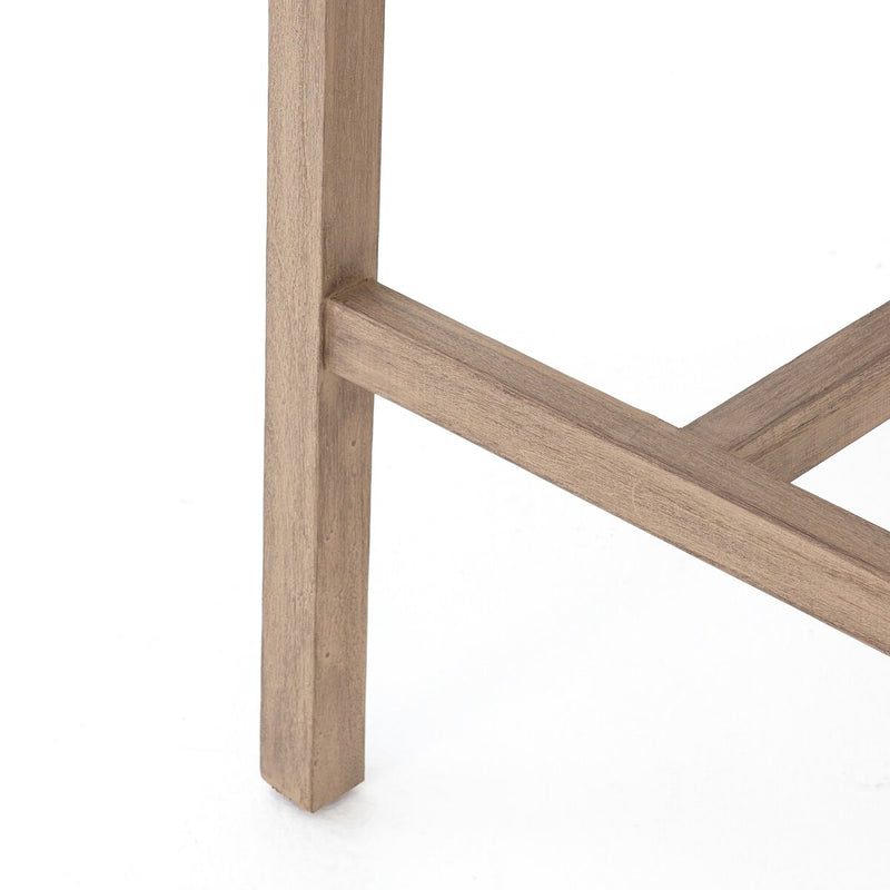Delano Outdoor Bar + Counter Stool - Washed Brown