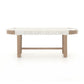 Sumner Outdoor Bench - White Rope