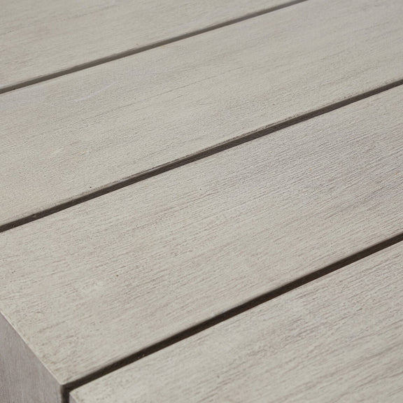 Sonora Outdoor Dining Table - Weathered Grey