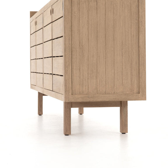 Lula Outdoor Sideboard - Washed Brown