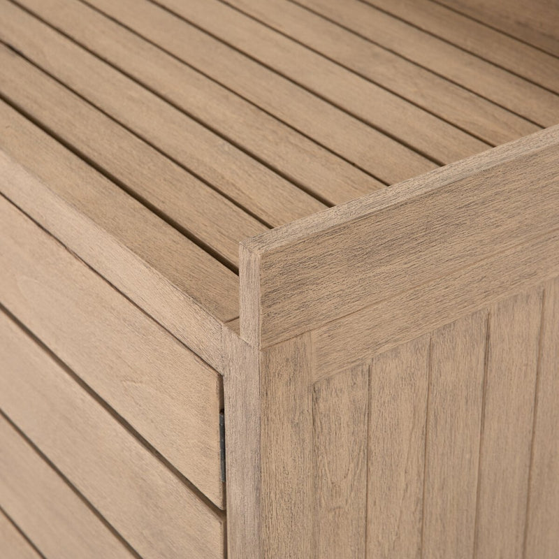 Lula Outdoor Sideboard - Washed Brown