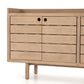 Lula Outdoor Sideboard - Washed Brown
