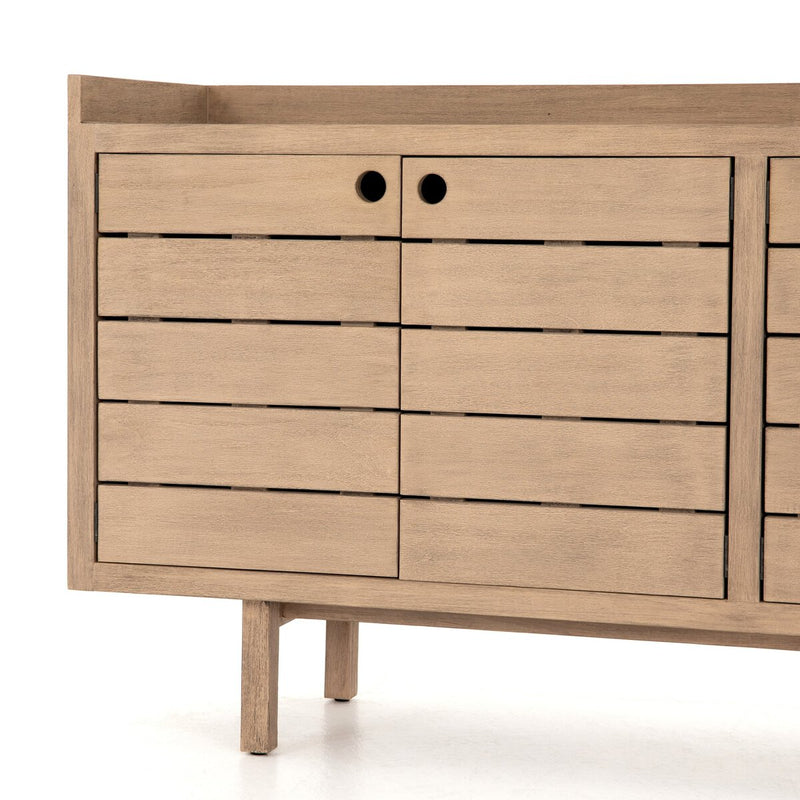 Lula Outdoor Sideboard - Washed Brown