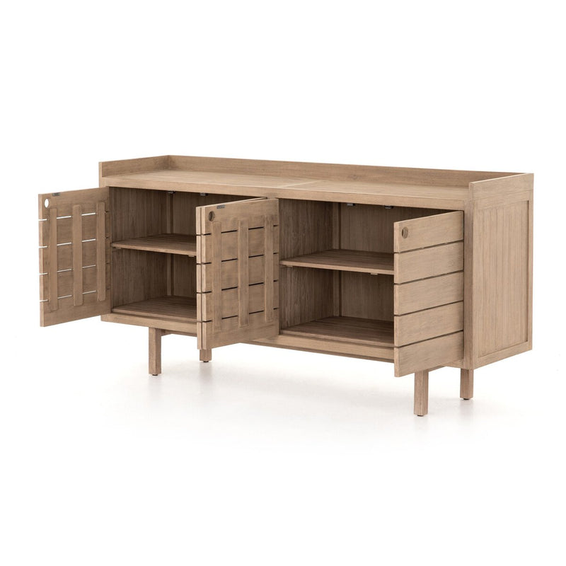 Lula Outdoor Sideboard - Washed Brown