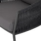 Porto Outdoor Chair - Charcoal