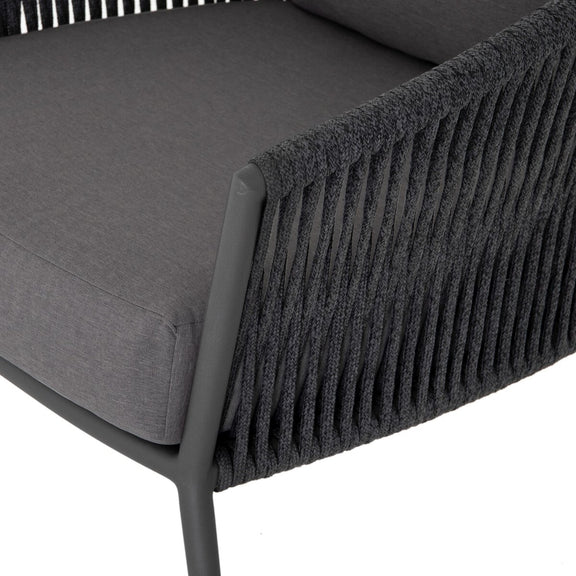 Porto Outdoor Chair - Charcoal