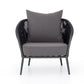 Porto Outdoor Chair - Charcoal