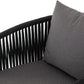 Porto Outdoor Dining Chair - Charcoal