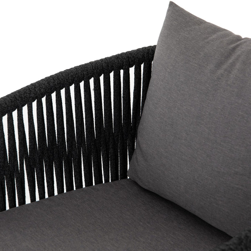 Porto Outdoor Dining Chair - Charcoal