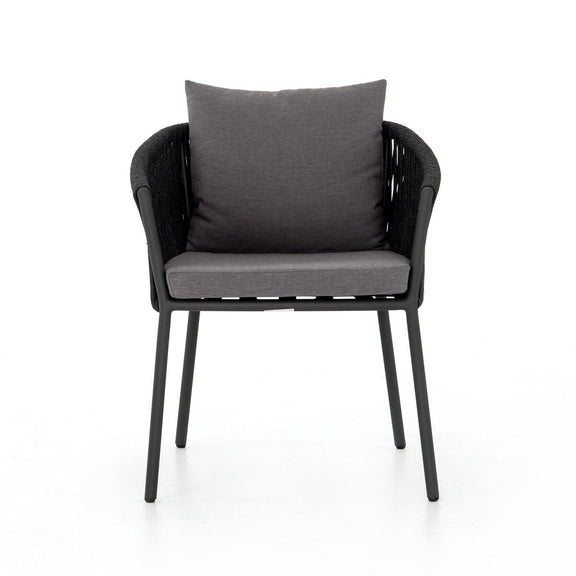 Porto Outdoor Dining Chair - Charcoal