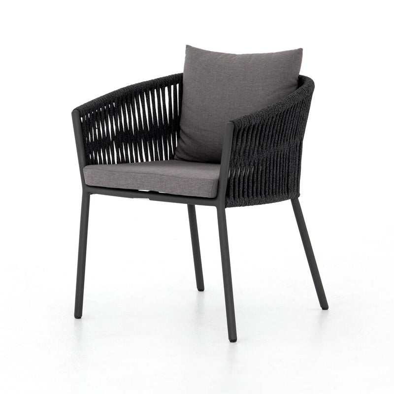Porto Outdoor Dining Chair - Charcoal