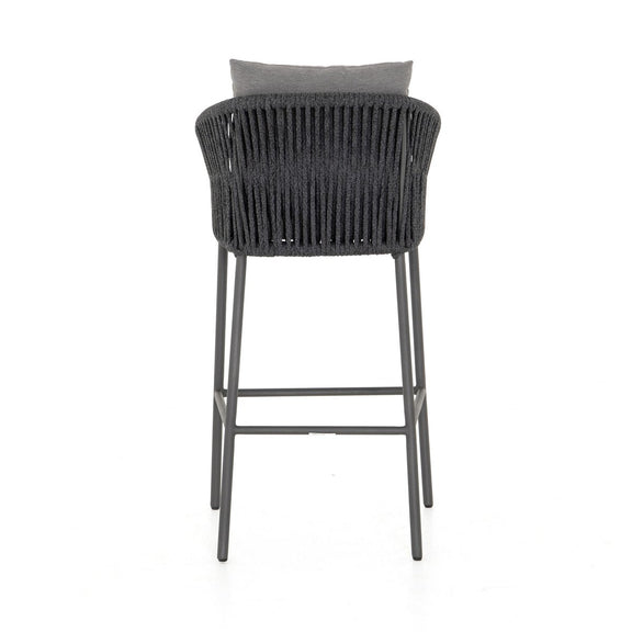 Porto Outdoor Bar & Counter Stool - Charcoal