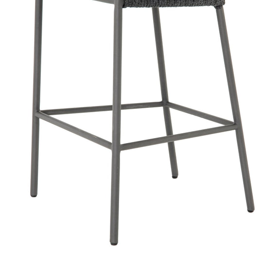 Porto Outdoor Bar & Counter Stool - Charcoal
