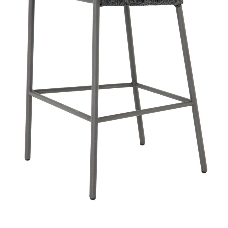 Porto Outdoor Bar & Counter Stool - Charcoal