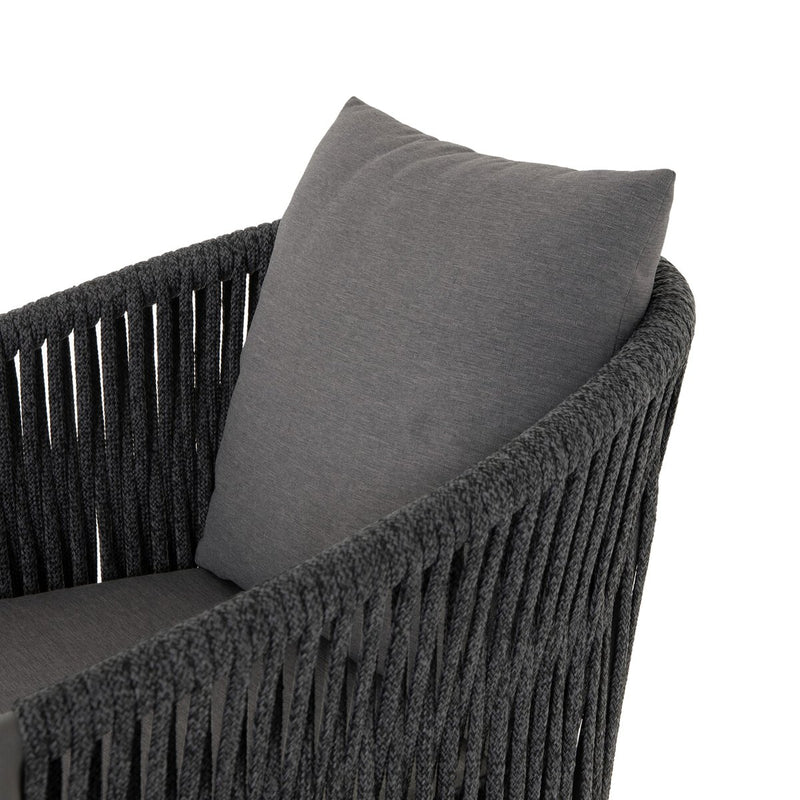 Porto Outdoor Bar & Counter Stool - Charcoal