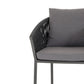 Porto Outdoor Bar & Counter Stool - Charcoal