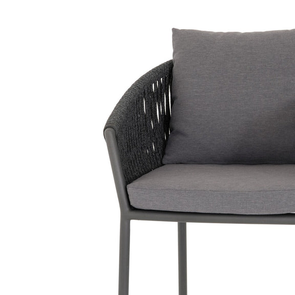 Porto Outdoor Bar & Counter Stool - Charcoal