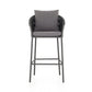 Porto Outdoor Bar & Counter Stool - Charcoal