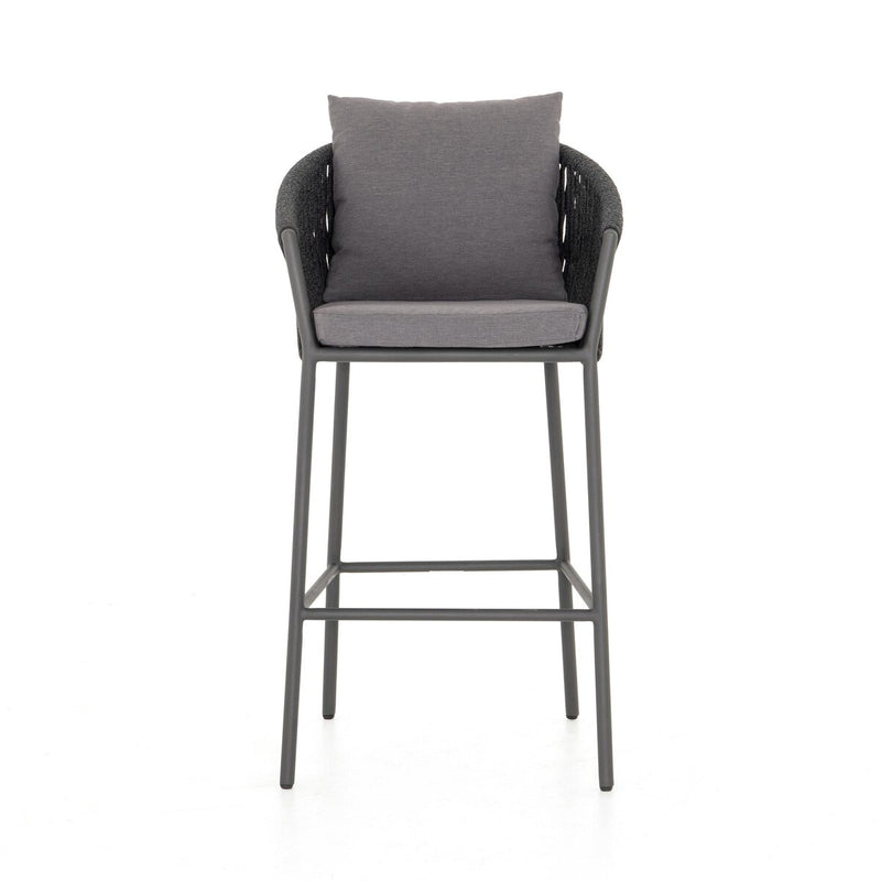 Porto Outdoor Bar & Counter Stool - Charcoal