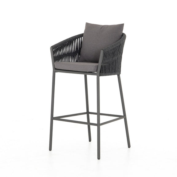 Porto Outdoor Bar & Counter Stool - Charcoal