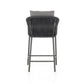 Porto Outdoor Bar & Counter Stool - Charcoal