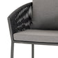 Porto Outdoor Bar & Counter Stool - Charcoal